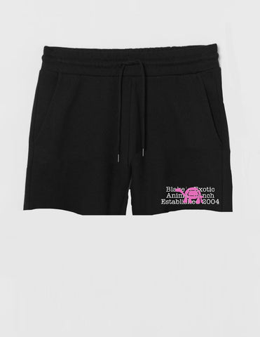 Short Fit Sweatshorts with Pink Turtle