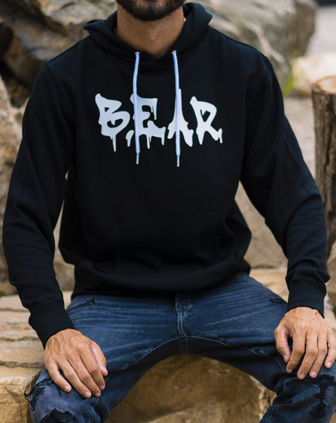 B.E.A.R - Black Hoodie Designed by Blake